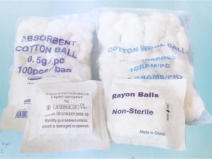 cotton balls